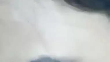 Sexy girl’s blowjob MMS of sucking a dick and drinking cum