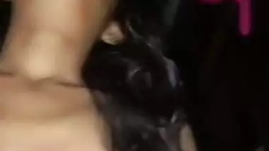 Indian wife Sarkari Farhan sucking dick of husband
