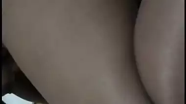 Dusky Tamil girl sex with boyfriend after romancing