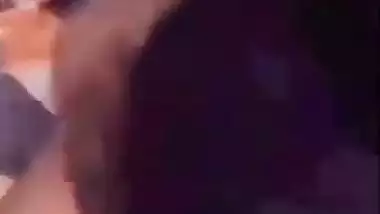 Desi nude GF gives an Indian blowjob to her new lover