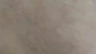 Mature aunty in bathroom sucking husband friend dick