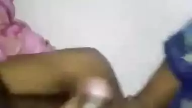 Indian maid blowjob sex with her house-owner