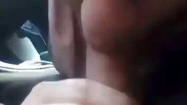 Hijabi lady’s deep Pakistani blowjob to a stranger