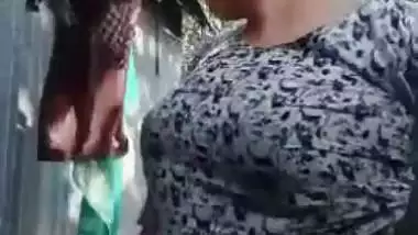 Village girl backyard bath video compilation MMS