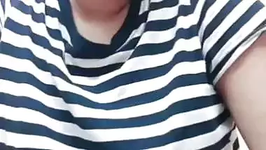 Cutest girlfriend nude video call to boyfriend