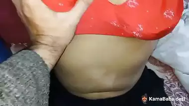 Guy records his desi porn with his slut stepmom