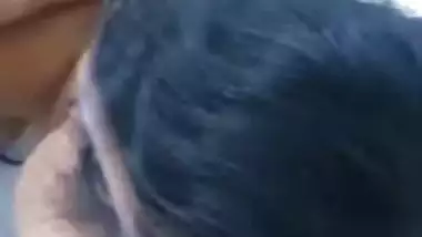 Tattooed girl blowjob with sexy boobs and ass showing