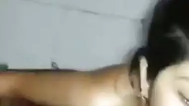 Cumslut GF gets facialized by her BF in xxx desi MMS